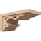 Ekena Millwork 9"W x 18"D x 9"H Wide Sheridan Rough Cedar Woodgrain TimberThane Corbel, Primed Tan CORUR09X18X09SHERCPR - alternate 1